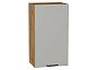 Шкаф верхний с 1-ой дверцей Флэт Light Grey In 2S/Дуб Вотан 716*400*318