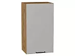 Шкаф верхний с 1-ой дверцей Флэт Light Grey In 2S/Дуб Вотан 716*400*318