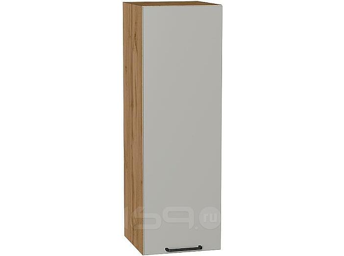 Шкаф верхний с 1-ой дверцей Флэт Light Grey In 2S/Дуб Вотан 920*300*318
