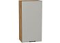 Шкаф верхний с 1-ой дверцей Флэт Light Grey In 2S/Дуб Вотан 920*450*318