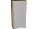 Шкаф верхний с 1-ой дверцей Флэт Light Grey In 2S/Дуб Вотан 920*450*318