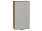 Шкаф верхний с 1-ой дверцей Флэт Light Grey In 2S/Дуб Вотан 920*500*318