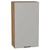 Шкаф верхний с 1-ой дверцей Флэт Light Grey In 2S/Дуб Вотан 920*500*318
