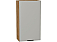 Шкаф верхний с 1-ой дверцей Флэт Light Grey In 2S/Дуб Вотан 920*500*318