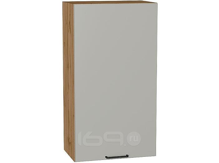 Шкаф верхний с 1-ой дверцей Флэт Light Grey In 2S/Дуб Вотан 920*500*318