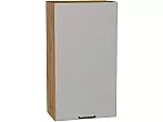 Шкаф верхний с 1-ой дверцей Флэт Light Grey In 2S/Дуб Вотан 920*500*318