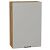 Шкаф верхний с 1-ой дверцей Флэт Light Grey In 2S/Дуб Вотан 920*600*318
