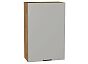Шкаф верхний с 1-ой дверцей Флэт Light Grey In 2S/Дуб Вотан 920*600*318