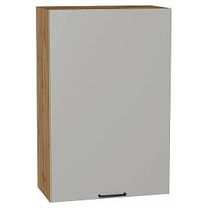 Шкаф верхний с 1-ой дверцей Флэт Light Grey In 2S/Дуб Вотан 920*600*318