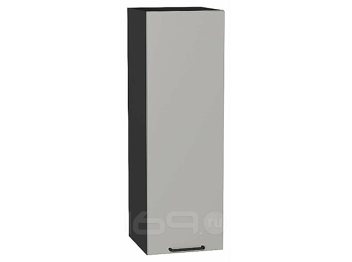 Шкаф верхний с 1-ой дверцей Флэт Light Grey In 2S/Graphite 920*300*318