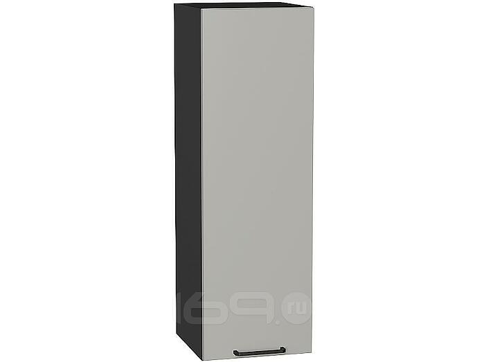 Шкаф верхний с 1-ой дверцей Флэт Light Grey In 2S/Graphite 920*300*318