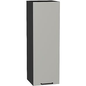 Шкаф верхний с 1-ой дверцей Флэт Light Grey In 2S/Graphite 920*300*318