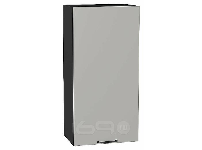 Шкаф верхний с 1-ой дверцей Флэт Light Grey In 2S/Graphite 920*450*318