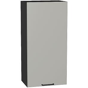 Шкаф верхний с 1-ой дверцей Флэт Light Grey In 2S/Graphite 920*450*318