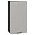 Шкаф верхний с 1-ой дверцей Флэт Light Grey In 2S/Graphite 920*500*318