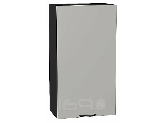 Шкаф верхний с 1-ой дверцей Флэт Light Grey In 2S/Graphite 920*500*318