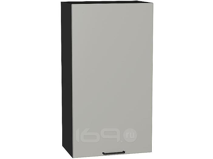 Шкаф верхний с 1-ой дверцей Флэт Light Grey In 2S/Graphite 920*500*318