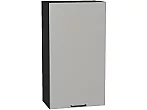 Шкаф верхний с 1-ой дверцей Флэт Light Grey In 2S/Graphite 920*500*318