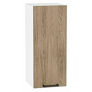 Шкаф верхний с 1-ой дверцей Флэт Natural Casella Oak 2S/Белый 716*300*318