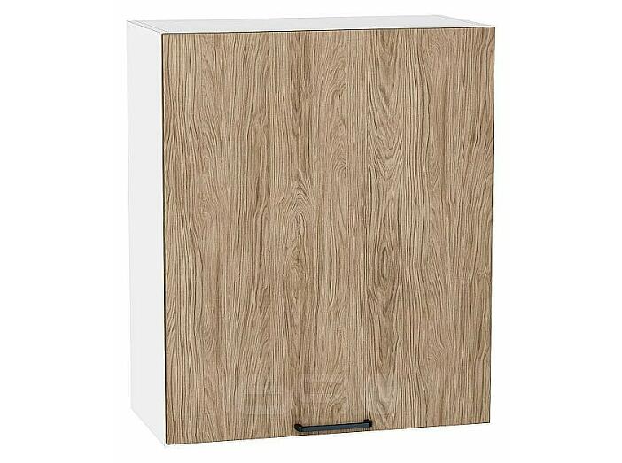 Шкаф верхний с 1-ой дверцей Флэт Natural Casella Oak 2S/Белый 716*600*318
