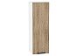 Шкаф верхний с 1-ой дверцей Флэт Natural Casella Oak 2S/Белый 920*300*318