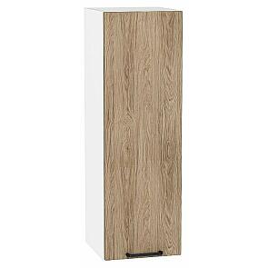 Шкаф верхний с 1-ой дверцей Флэт Natural Casella Oak 2S/Белый 920*300*318