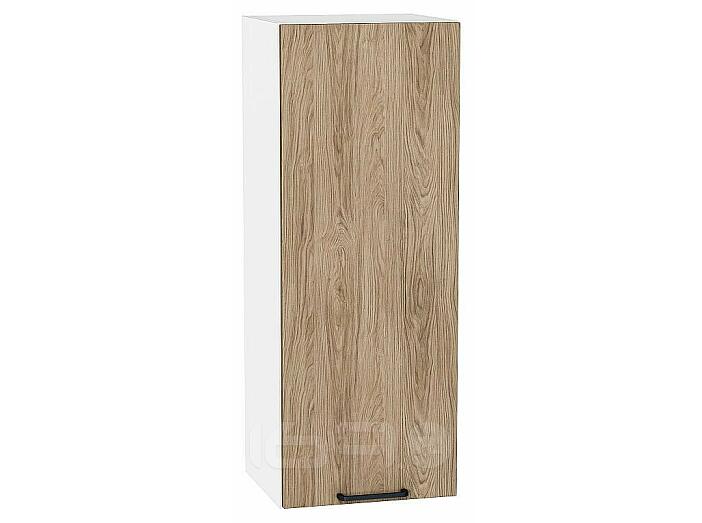 Шкаф верхний с 1-ой дверцей Флэт Natural Casella Oak 2S/Белый 920*350*318