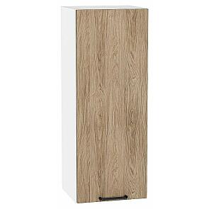 Шкаф верхний с 1-ой дверцей Флэт Natural Casella Oak 2S/Белый 920*350*318