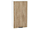 Шкаф верхний с 1-ой дверцей Флэт Natural Casella Oak 2S/Белый 920*500*318