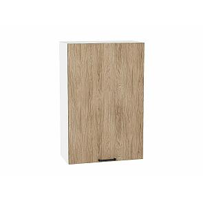 Шкаф верхний с 1-ой дверцей Флэт Natural Casella Oak 2S/Белый 920*600*318