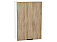 Шкаф верхний с 1-ой дверцей Флэт Natural Casella Oak 2S/Белый 920*600*318