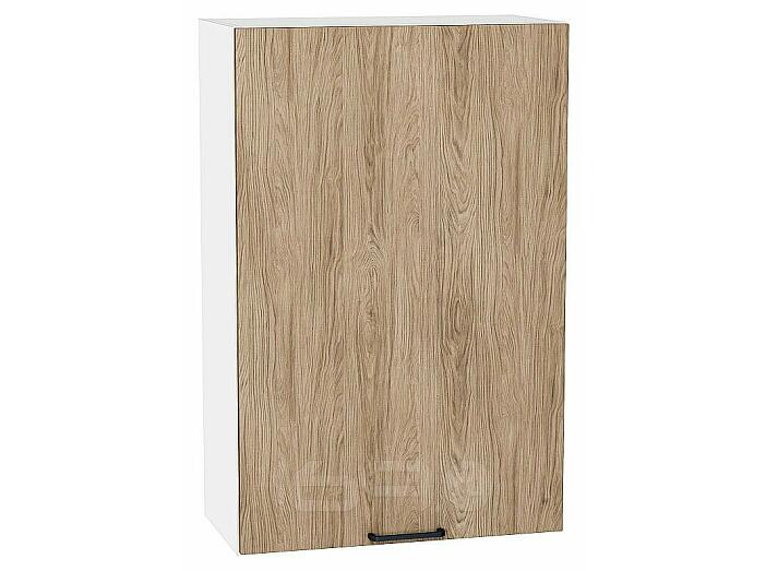 Шкаф верхний с 1-ой дверцей Флэт Natural Casella Oak 2S/Белый 920*600*318