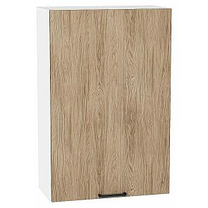 Шкаф верхний с 1-ой дверцей Флэт Natural Casella Oak 2S/Белый 920*600*318