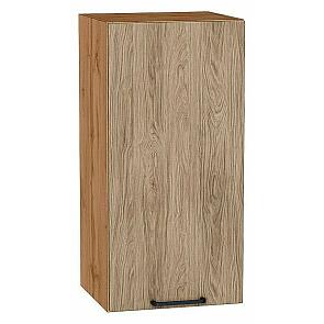 Шкаф верхний с 1-ой дверцей Флэт Natural Casella Oak 2S/Дуб Вотан 716*350*318