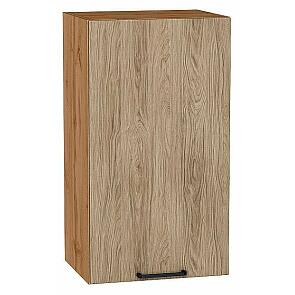 Шкаф верхний с 1-ой дверцей Флэт Natural Casella Oak 2S/Дуб Вотан 716*400*318