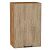 Шкаф верхний с 1-ой дверцей Флэт Natural Casella Oak 2S/Дуб Вотан 716*450*318