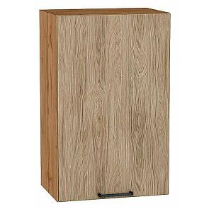 Шкаф верхний с 1-ой дверцей Флэт Natural Casella Oak 2S/Дуб Вотан 716*450*318