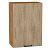 Шкаф верхний с 1-ой дверцей Флэт Natural Casella Oak 2S/Дуб Вотан 716*500*318