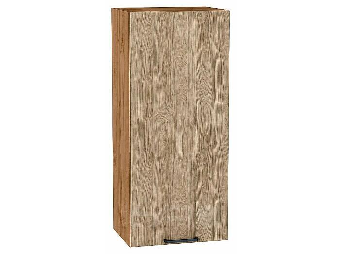Шкаф верхний с 1-ой дверцей Флэт Natural Casella Oak 2S/Дуб Вотан 920*400*318