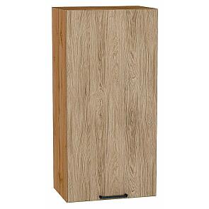Шкаф верхний с 1-ой дверцей Флэт Natural Casella Oak 2S/Дуб Вотан 920*450*318