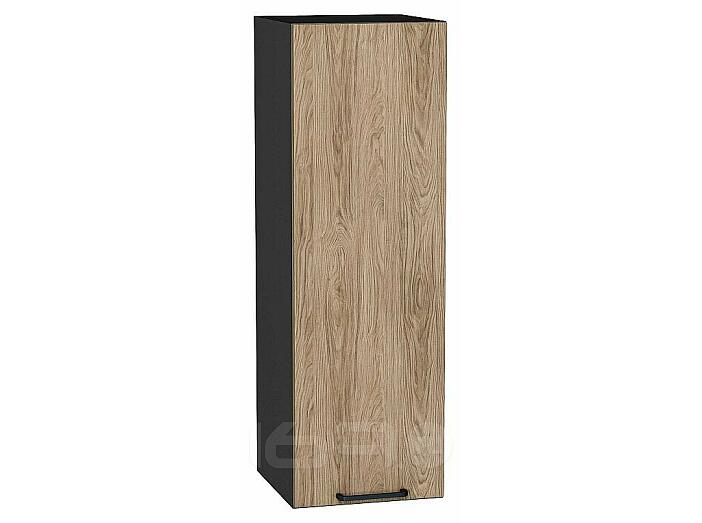 Шкаф верхний с 1-ой дверцей Флэт Natural Casella Oak 2S/Graphite 920*300*318