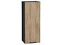 Шкаф верхний с 1-ой дверцей Флэт Natural Casella Oak 2S/Graphite 920*350*318