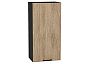 Шкаф верхний с 1-ой дверцей Флэт Natural Casella Oak 2S/Graphite 920*450*318