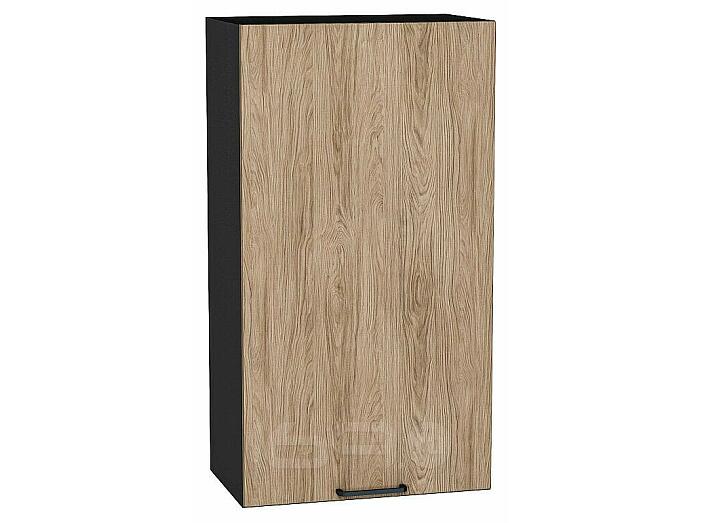 Шкаф верхний с 1-ой дверцей Флэт Natural Casella Oak 2S/Graphite 920*500*318