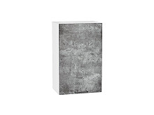 Шкаф верхний с 1-ой дверцей Флэт Temple Stone 2S Белый | 45 см