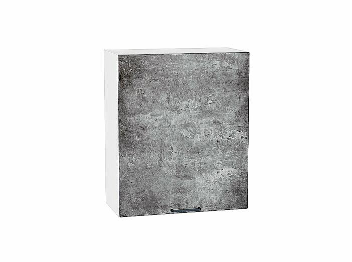 Шкаф верхний с 1-ой дверцей Флэт Temple Stone 2S/Белый 716*600*318