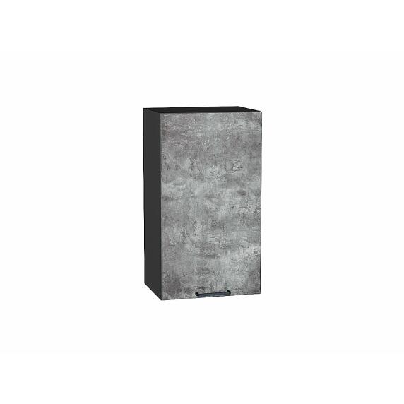 Шкаф верхний с 1-ой дверцей Флэт Temple Stone 2S/Graphite 716*400*318