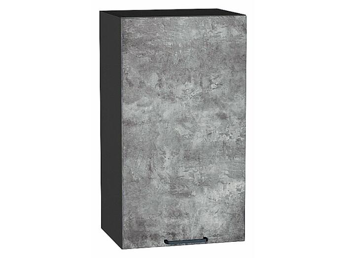 Шкаф верхний с 1-ой дверцей Флэт Temple Stone 2S/Graphite 716*400*318