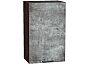 Шкаф верхний с 1-ой дверцей Флэт Temple Stone 2S/Graphite 716*450*318
