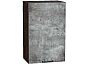 Шкаф верхний с 1-ой дверцей Флэт Temple Stone 2S/Graphite 716*450*318